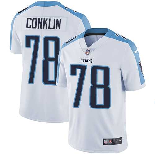 Nike Tennessee Titans #78 Jack Conklin White NFL Vapor Untouchable Limited Jersey,We sell and wholesale Nike Tennessee Titans #78 Jack Conklin White NFL Vapor Untouchable Limited Jersey on line form chian!
